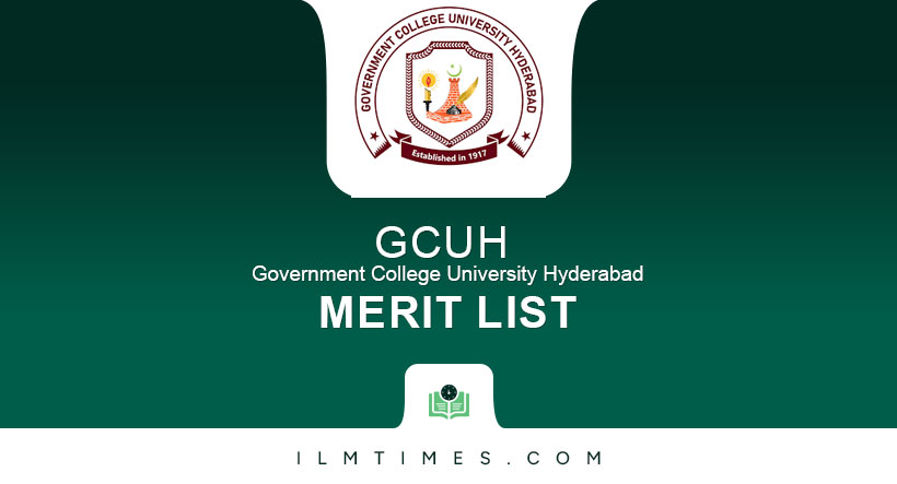 GCUH Merit List