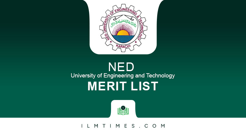 NED University of Engineering and technology meir list