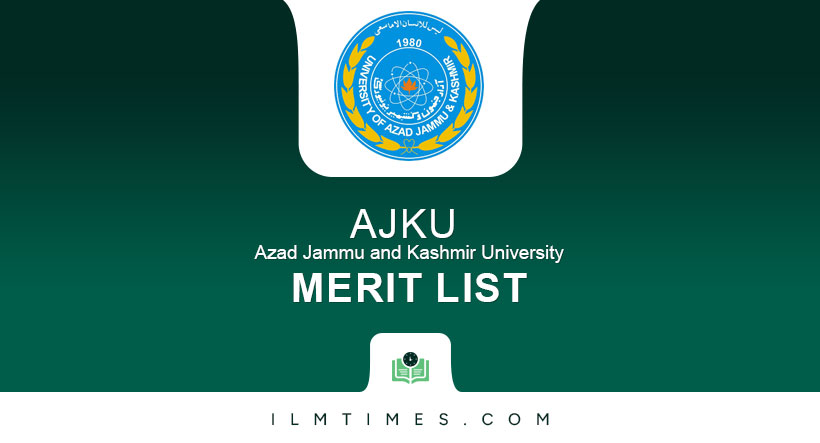 AJKU Merit List