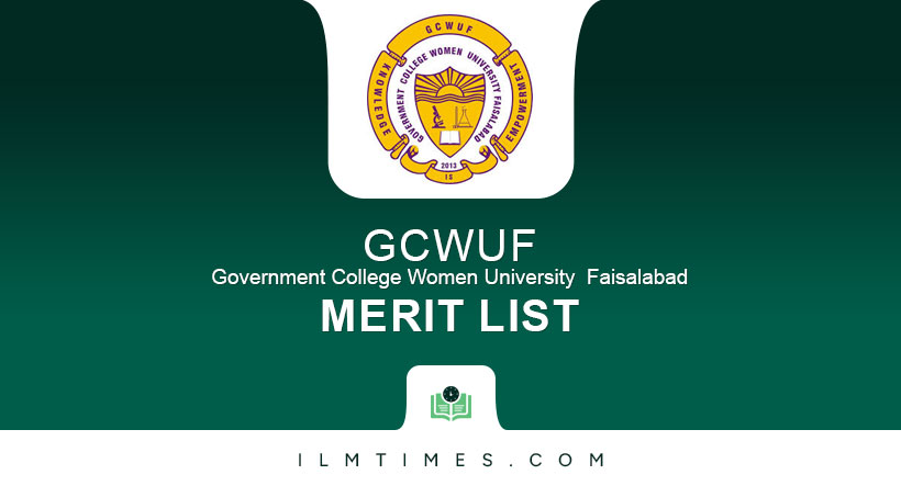 GCWUF Merit List