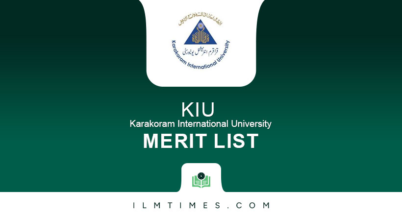 KIU Merit List