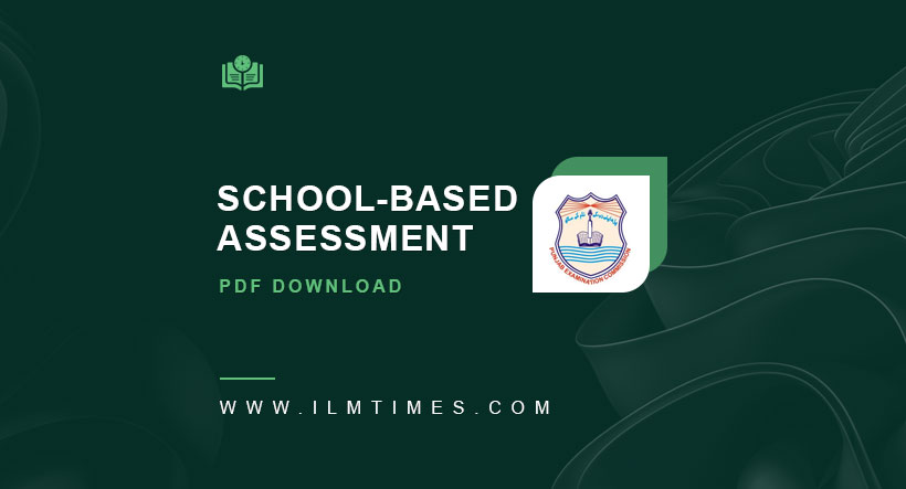 School-Based Assessment SBA PEC 2nd Term