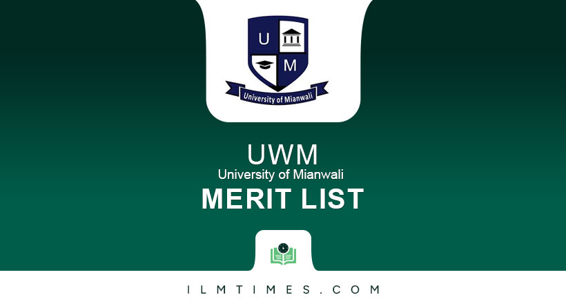 University of Mianwali Merit List