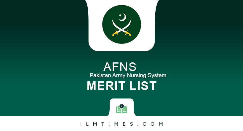 AFNS Merit List download