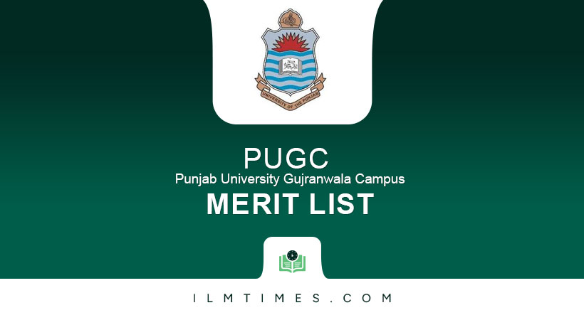 PUGC Merit List