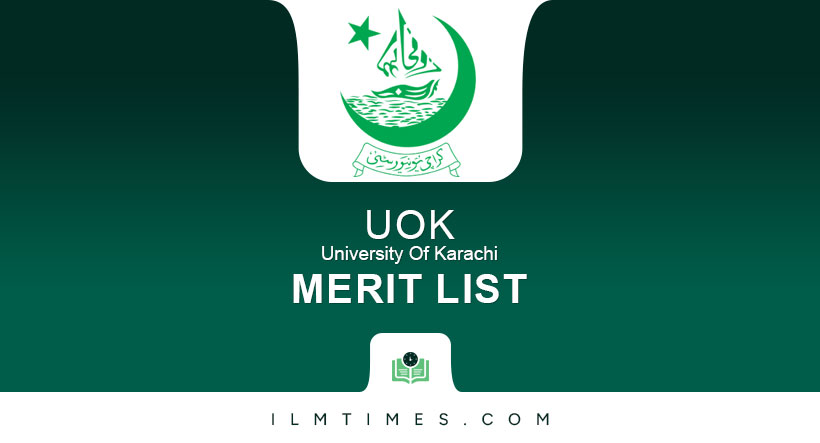 University Of Karachi Merit List Download