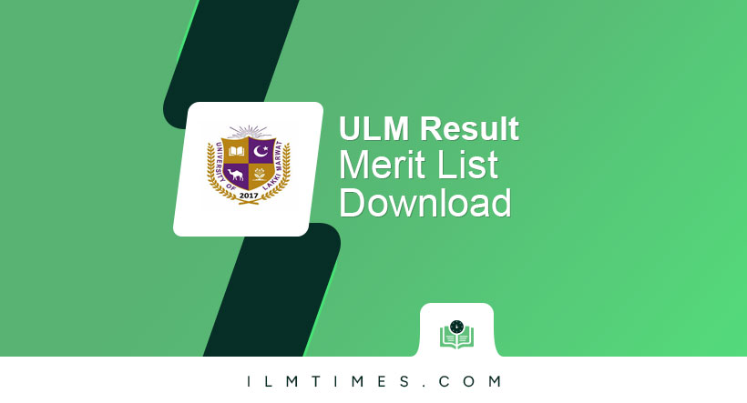 ULM Result Check online